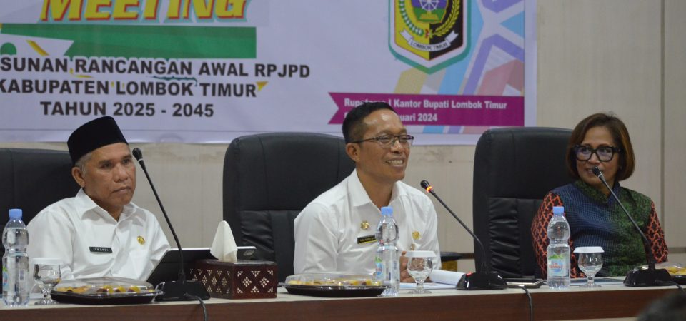 Pemkab Lotim Gelar Kick Off Meeting Penyusunan RPJPD Periode 2025-2045