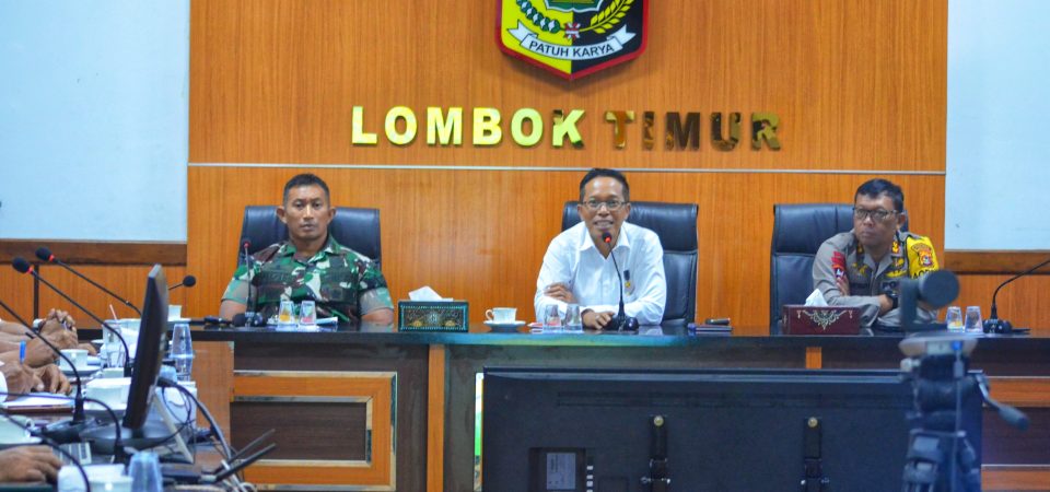 Pj. Bupati Lotim Gelar Rapat Persiapan Penananam Bibit Pohon dan Pembersihan Gunung Rinjani