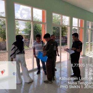 Pengerjaan Bantuan DAK Fisik Dikbud NTB di SMKN I Jerowaru Tuntas