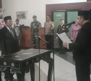 Pj. Bupati Juaini Taofik Lantik H Hasni jadi Pj. Sekda Lombok Timur