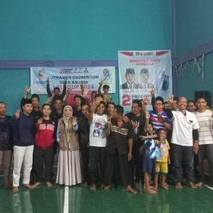 Caleg DPR RI Umi Lale Syifa’ Resmi Tutup Turnamen Badminton LALE CUP 2024