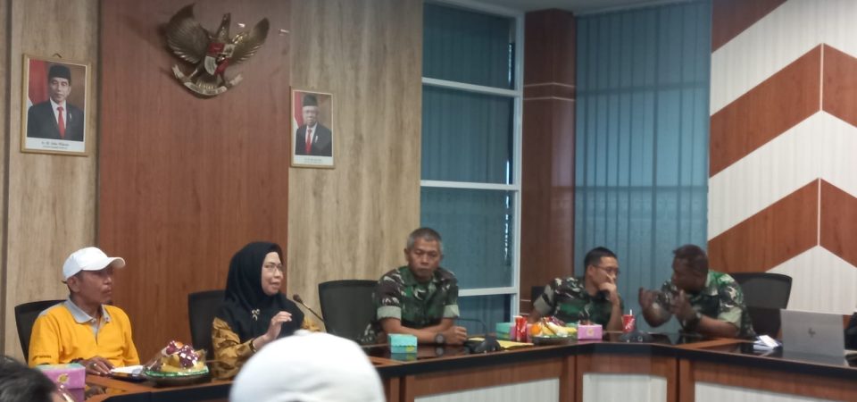 Dandim Loteng Hadiri Rapat Persiapan Koordinasi Gertam dan PAT Melalui Pompanisasi