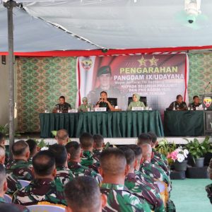 Pangdam IX/Udayana Sambangi Prajurit Kodim 1620/Loteng