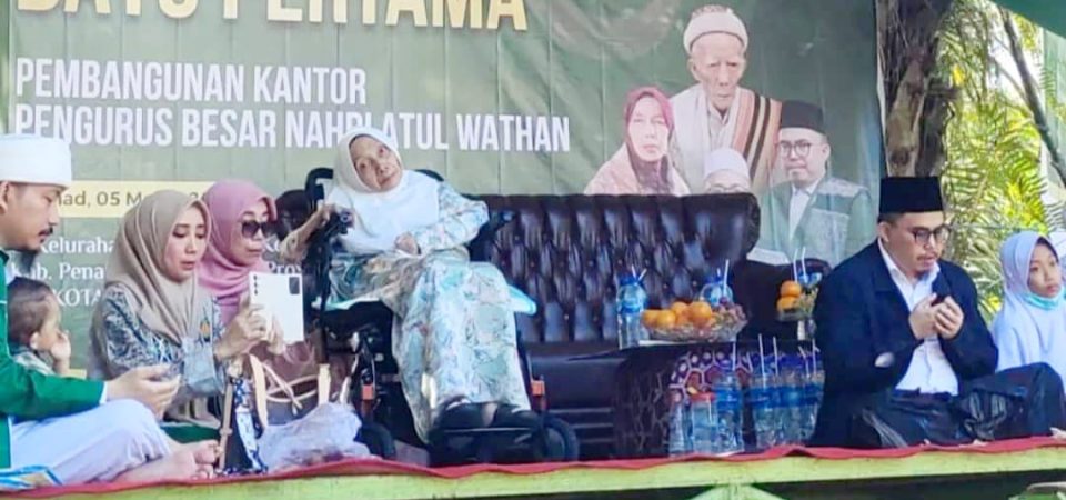 PBNW Letakan Batu Pertama Pembangunan Kantor PBNW dan Pondok Pesantren di IKN