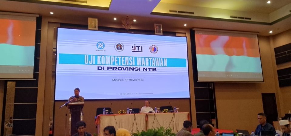 UKW di Mataram, Dewan Pers : Tumbuhkan Profesionalitas dan Kompetensi