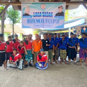 Laga Sasak Batu Mulut Cup 3 Resmi Dimulai di Lombok Timur