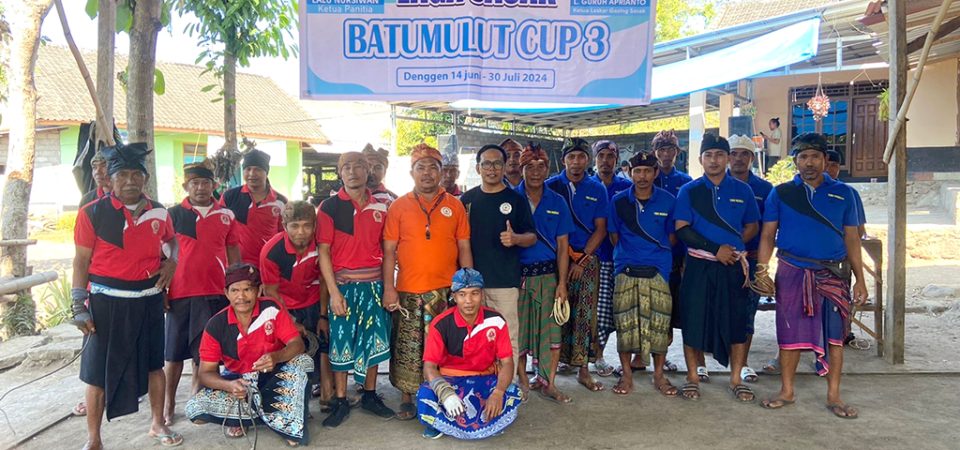 Laga Sasak Batu Mulut Cup 3 Resmi Dimulai di Lombok Timur