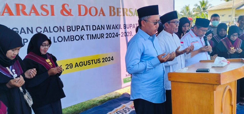 Daftar di KPU, SJP Gelar Deklarasi dan Minta Doa Restu Masyarakat
