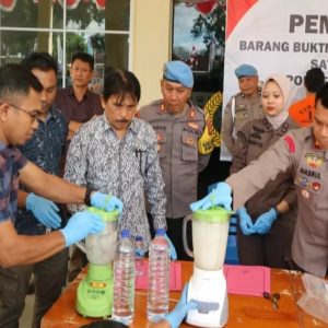 Hasil Operasi Antik Rinjani, Polres Musnahkan 813,98 Gram Sabu