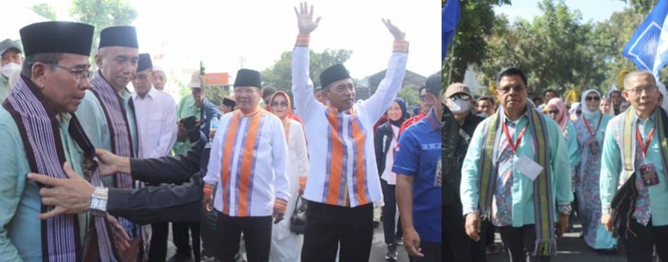 Tiga Paslon Bupati dan Wakil Bupati Daftar di KPU Lombok Timur pada Hari ke Dua