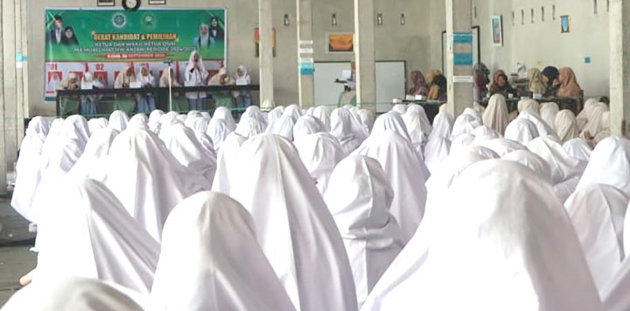 MA Muallimat NW Anjani Gelar Pemilihan Ketua OSIM 2024
