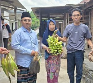 Bersyukur Dapat Bedah Rumah dari Aspirasi SJP, Inaq Dimah Berikan Hasil Berkebun