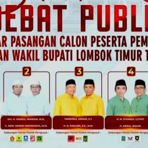 KPU Lombok Timur Tuntaskan Persiapan Debat Calon Bupati Tahap Pertama