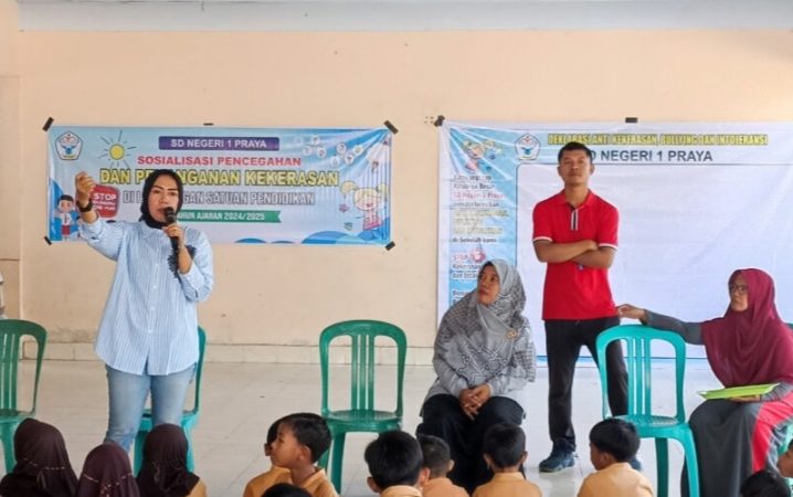 Stop Bullying, Polres Loteng Intens Sosialisasi di Sekolah