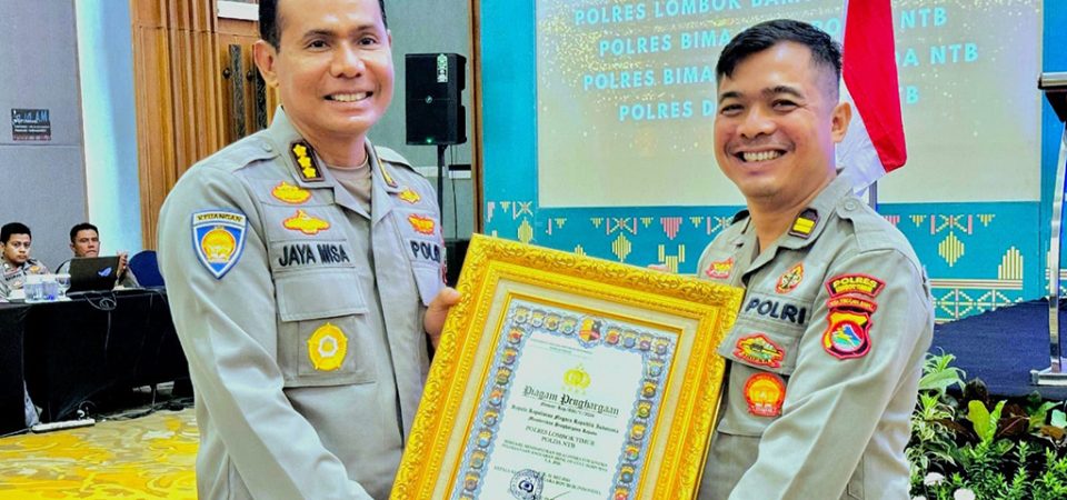 Dapat Nilai IKPA Sempurna, Polres Lotim Diganjar Penghargaan Kapolri