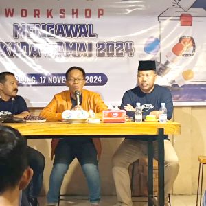 Jelang Pencoblosan, Puluhan Wartawan Ikuti Workshop Pilkada Damai