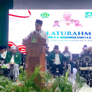 Berkunjung ke Ponpes Syaikh Zainuddin NW, Wamenag Pastikan Ponpes Bersinar di Era Prabowo