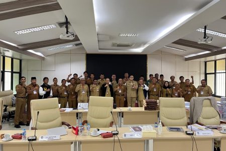 Pj. Bupati Juaini Taopik Sampaikan Capaian Peningkatan PAD pada Evkin Terakhir di Jakarta