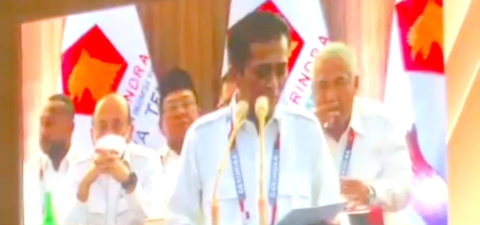 Wakili Bali Nusra, Pathul Bahri  Usulkan Lagi Prabowo Jadi Ketum DPP Gerindra dan Capres 2029