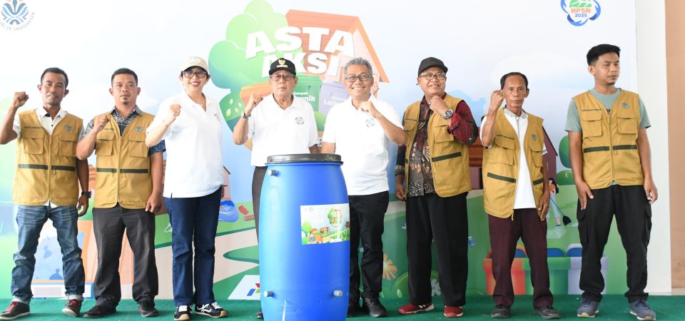Peringati HPSN 2025, KLH dan Kemendes PDT Gelar Aksi Desa Bebas Sampah di KLU