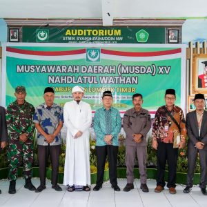 TGH Lalu Ahmad Syarqawi Didapuk jadi Ketua PD NW Lotim pada Musda  XV 