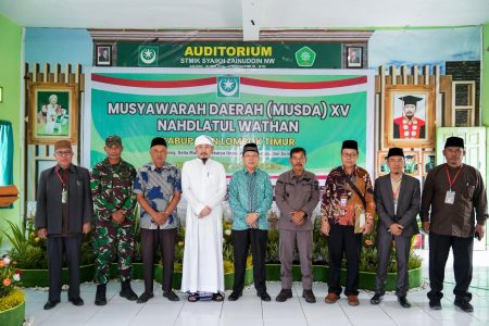 TGH Lalu Ahmad Syarqawi Didapuk jadi Ketua PD NW Lotim pada Musda  XV 
