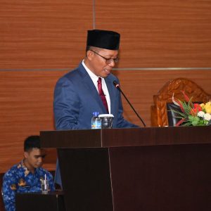 Pj. Bupati Lombok Timr Sampaikan LKPJ Tahun 2024