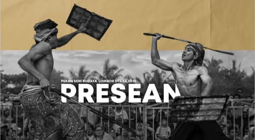Pekan Seni Budaya KLU, Ditutup Dengan Pagelaran Presean
