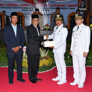 Sertijab, Bupati Haerul Warisin Komitmen Wujudkan Lotim SMART