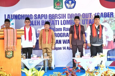 Launching Saber DO, Bupati Najmul: Penting Untuk Peningkatan IPM Lombok Utara