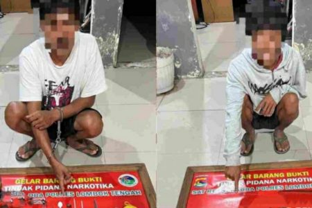Lagi, Dua Terduga Pengedar Sabu di Loteng Berhasil Diciduk