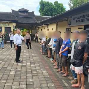 Operasi Pekat II Rinjani, Polresta Mataram Tertibkan Jukir Liar