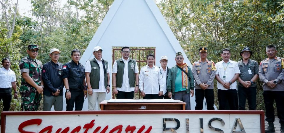 Wamen Kehutanan Resmikan Santuary Rusa Timur di Kabupaten Dompu