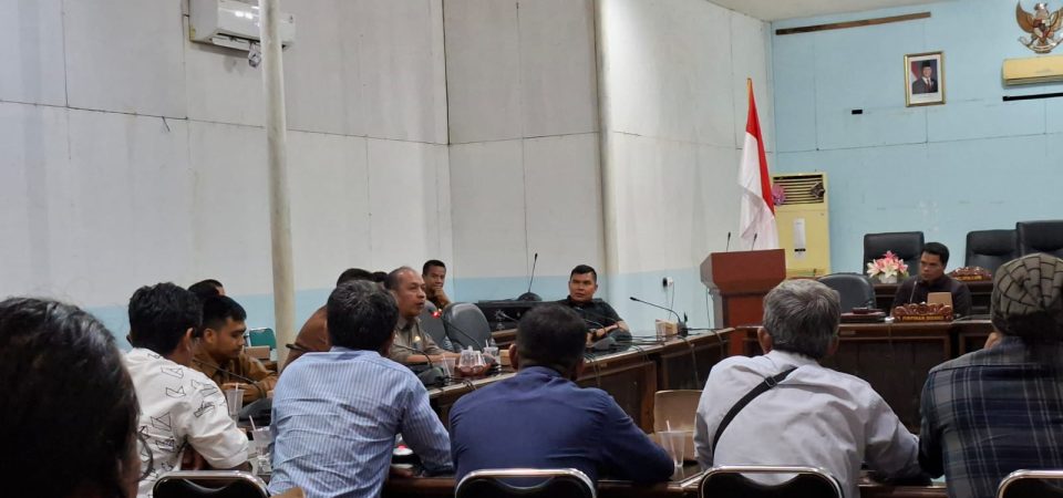 Aplikator RTG Mengadu ke DPRD Lombok Utara