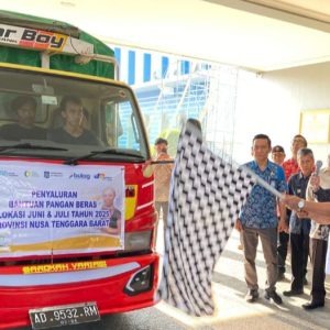 Lepas Bantuan Pangan Beras, Bupati LAZ Wanti Agar Peruntukan Sesuai Data