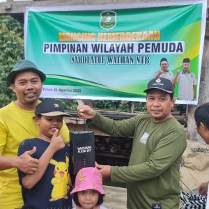 PW Pemuda NW NTB Tutup Bulan Kemerdekaan Lomba Bertajuk Mancing Kemerdekaan