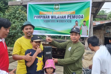 PW Pemuda NW NTB Tutup Bulan Kemerdekaan Lomba Bertajuk Mancing Kemerdekaan