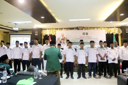 Pimpinan Wilayah Pemuda NW NTB Periode 2025-2029 Dilantik, Siap Selaraskan Program dengan Pemerintah