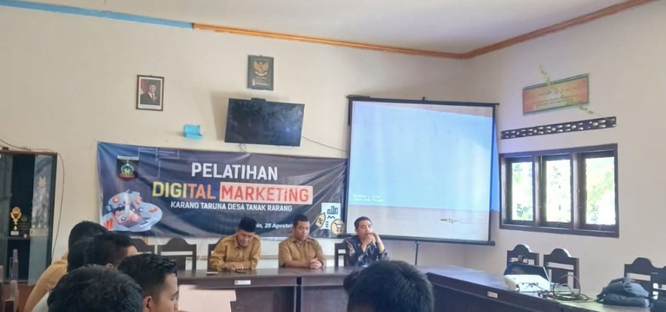 Pelatihan Digital Marketing Dorong UMKM  Tanak Rarang Go Digital