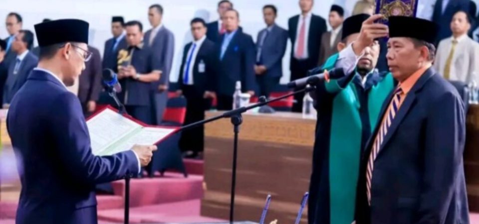 H L Kelan Resmi Dilantik Sebagai Anggota DPRD Loteng PAW