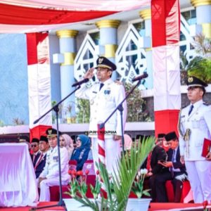 Upacara Peringatan Detik Proklamasi Dirangkai Begawe Pituk Olas