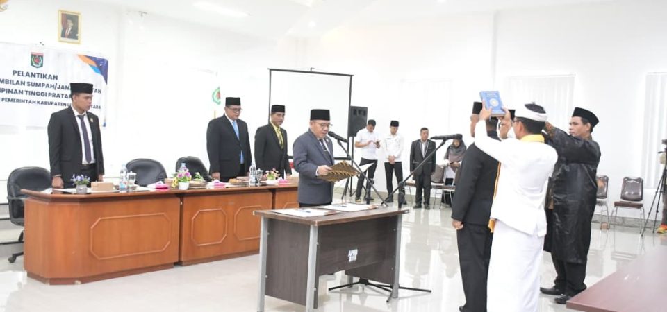 Bupati Najmul Akhyar Lantik 16 Pejabat Eselon II, Sekda jadi Staf Ahli