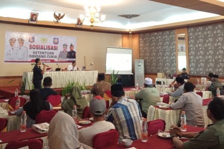 Perangi Rokok Ilegal, Satpol PP Loteng dan Kantor Bea Cukai Mataram Gelar Sosialisasi Ketentuan Bidang Cukai