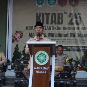 Pramuka MTs dan MA Mu’allimat NW Anjani Gelar KITAB