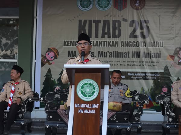 Pramuka MTs dan MA Mu’allimat NW Anjani Gelar KITAB