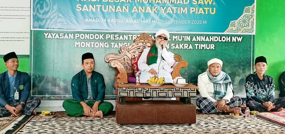 Yafama NW Montong Tangi Gelar Perayaan Maulid Nabi dan Santunan Anak Yatim