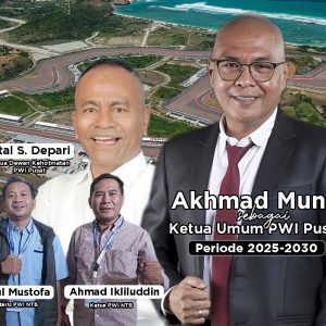 Duet Munir-Atal Pimpin PWI Pusat 2025-2030, PWI NTB Siap Sinergi Majukan Rumah Besar Wartawan 