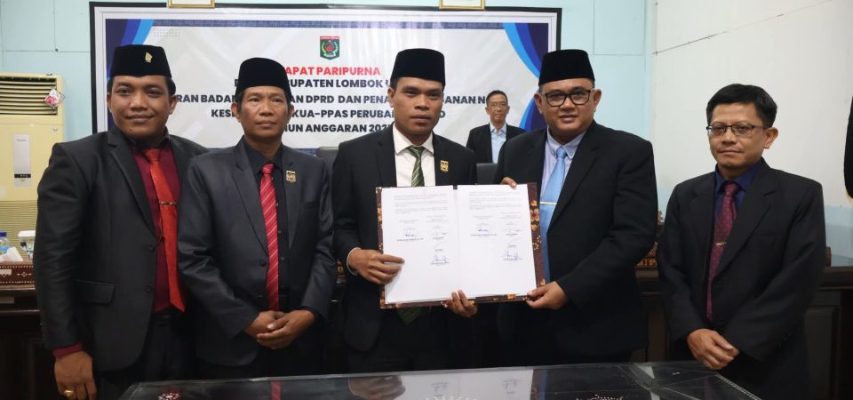 DPRD KLU dan Pemda Sepakati KUA-PPAS Perubahan APBD 2025