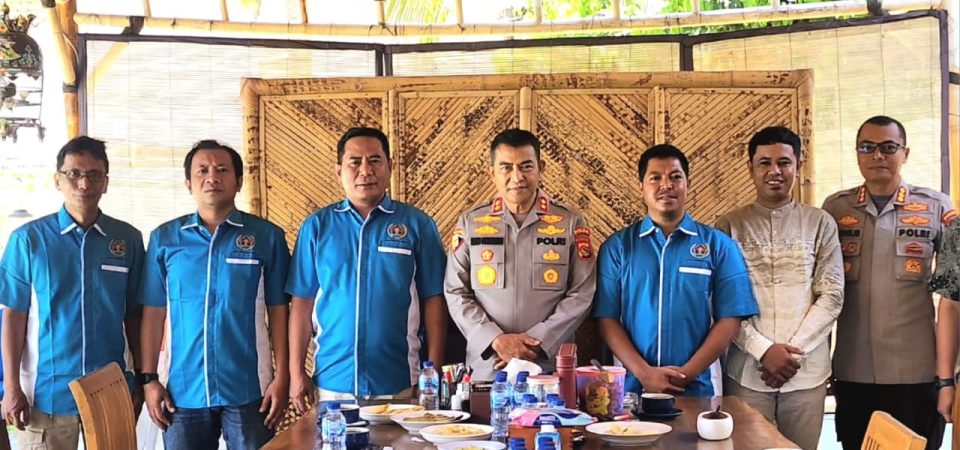 Gelar Pertemuan, Kapolda NTB Ajak PWI NTB Tangkal Berita Hoaks