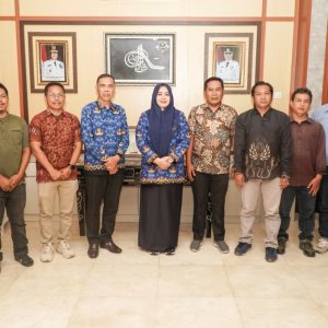 Jalin Kemitraan, PWI NTB Silaturahmi dengan Wagub Indah